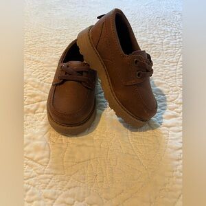 OshKosh B'gosh Brown Kids Dress Shoes